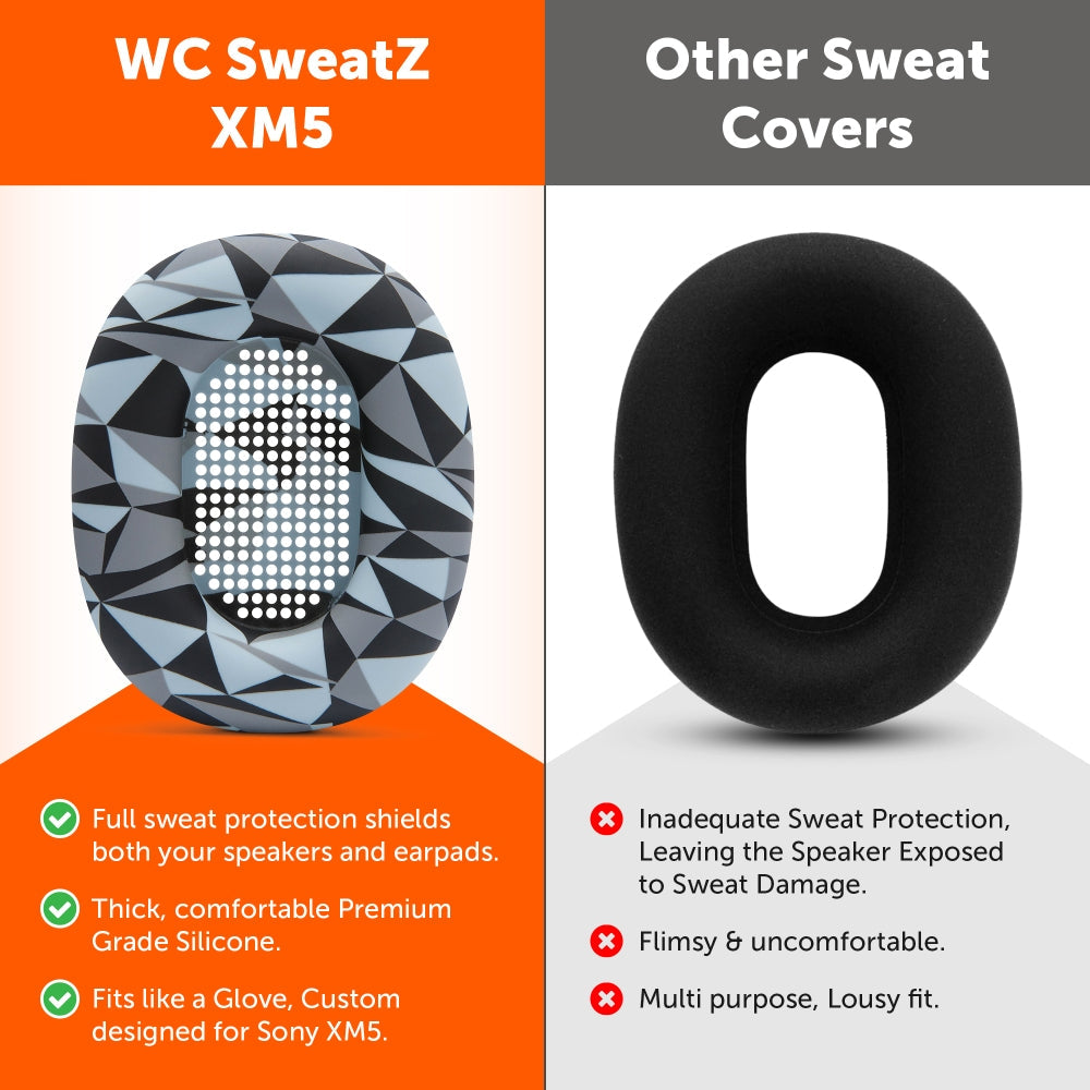Sony WH-1000XM5 Earpad Sweat Covers - WC SweatZ