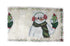 DaDa Bedding Magical Snowman Holiday Woven Tapestry Dining Table Runner (9733)