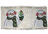 DaDa Bedding Magical Snowman Holiday Woven Tapestry Dining Table Runner (9733)