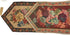 DaDa Bedding Breath of Spring Colorful Floral Beige Brown Tapestry Dining Table Runner (3089)