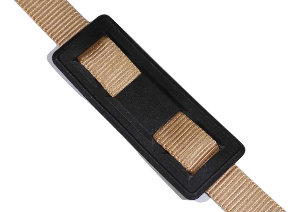 Tan Standard Buckle Spa Cover Hot Tub Wind Strap Complete Kit | LENGTH OPTIONS