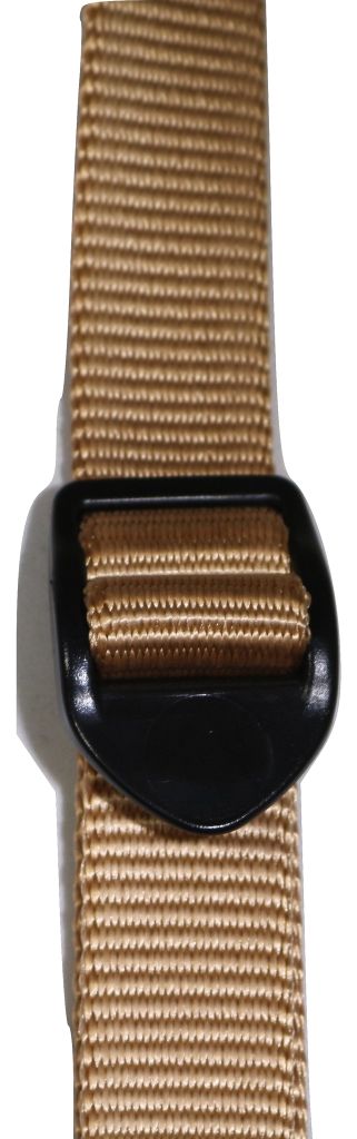 Tan Standard Buckle Spa Cover Hot Tub Wind Strap Complete Kit | LENGTH OPTIONS