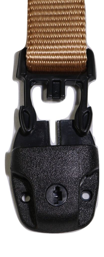 Tan Standard Buckle Spa Cover Hot Tub Wind Strap Complete Kit | LENGTH OPTIONS