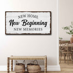 New Home Sign