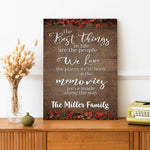 Best Things In Life Sign II