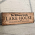 Family Lake House Sign VI