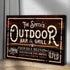 Family Outdoor Bar And Grill Sign II
