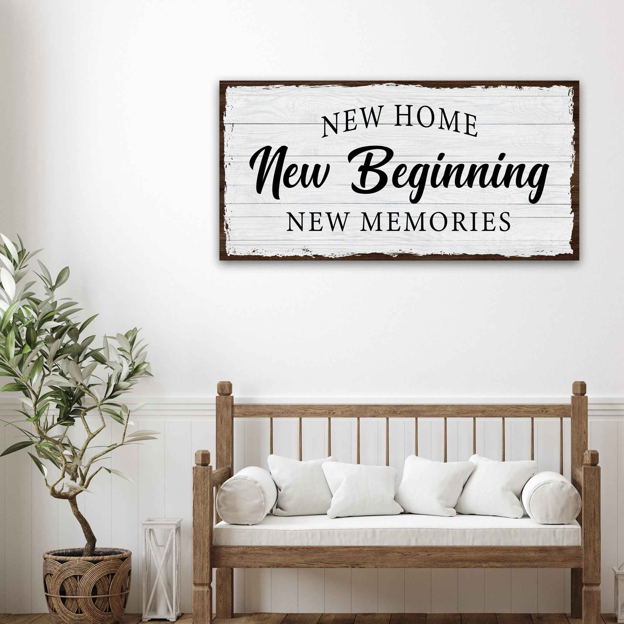 New Home Sign