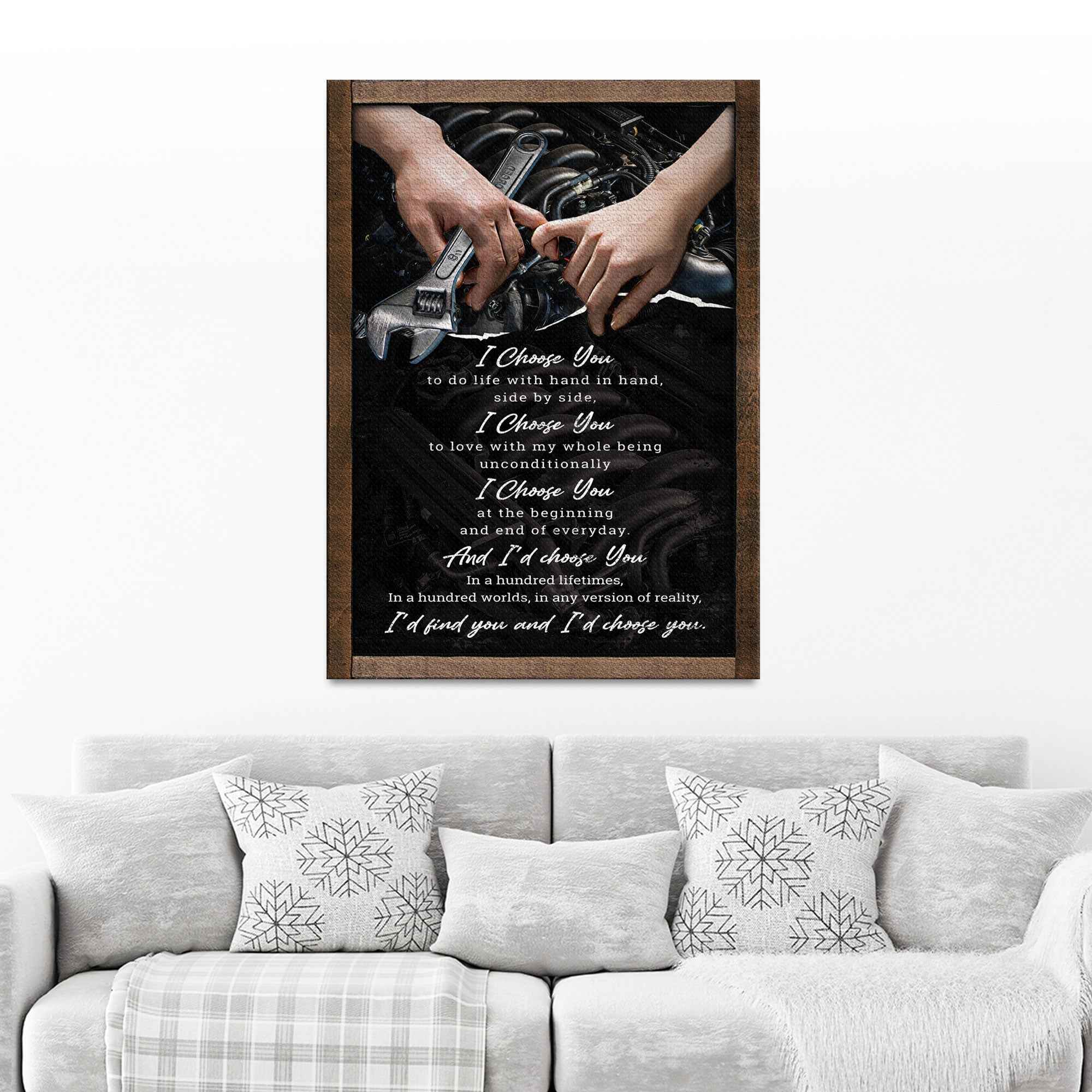 I'd Find You And I'd Choose You Couple Sign