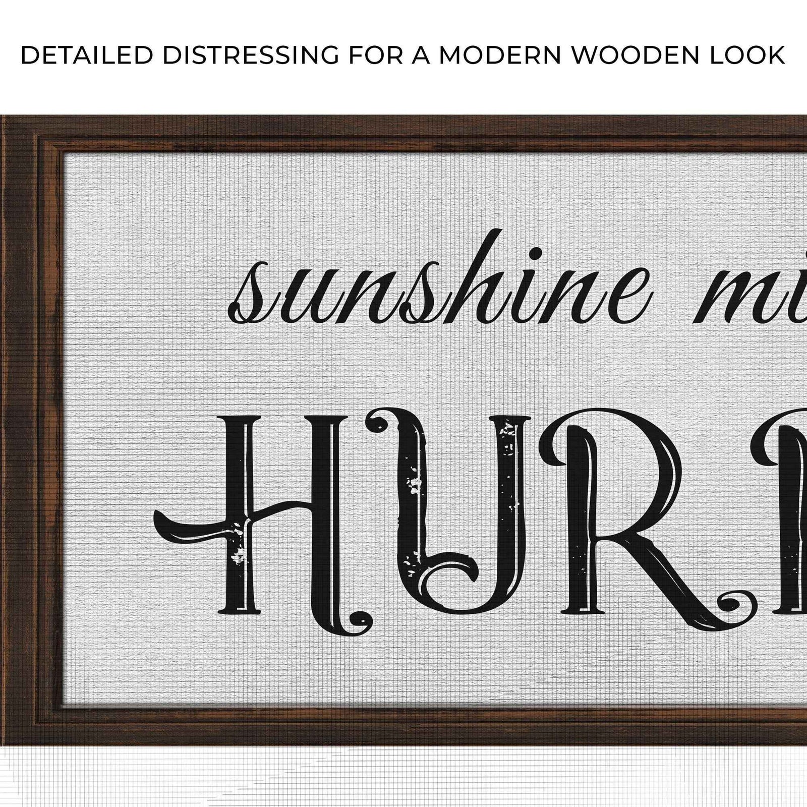 Sunshine Mixed With A Little Hurricane Sign II