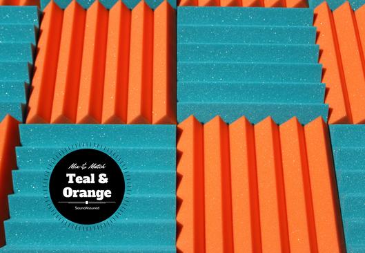 Easy Mount Acoustic Foam Kit - 12x12x2