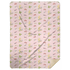 Tennessee (Pink) Plush Throw Blanket 60x80 Cozy Hometown Comfort