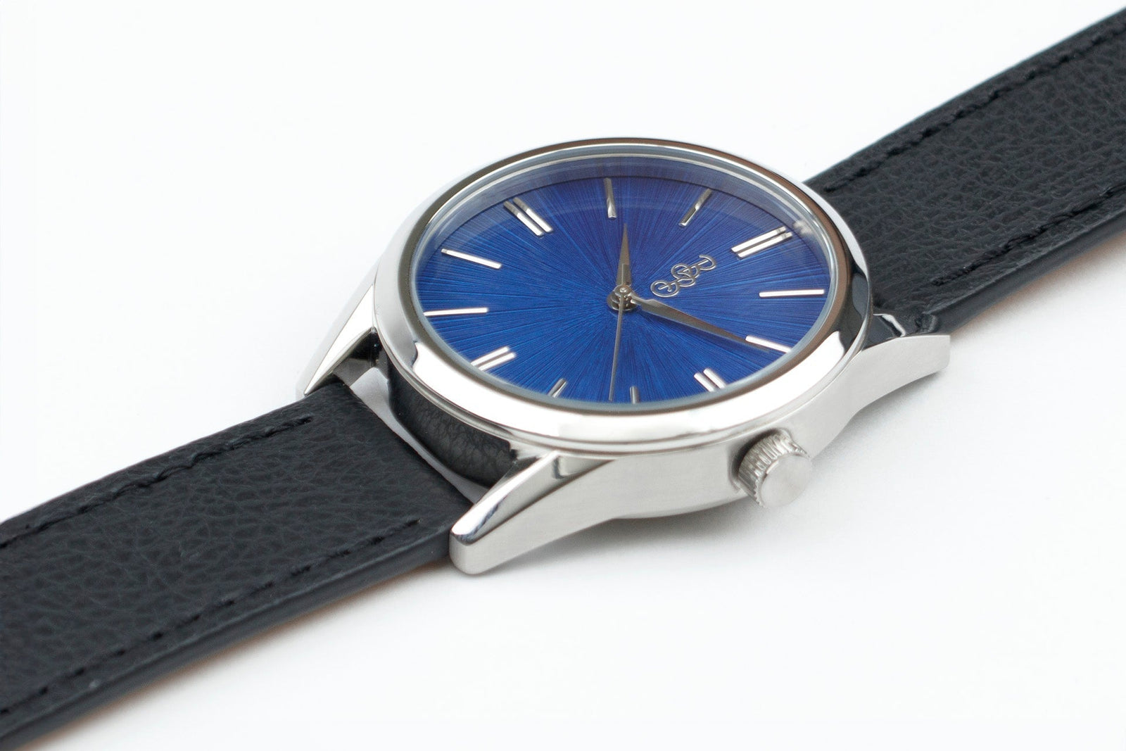 Blue Sunburst Watch