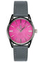 Pink Sunburst Watch