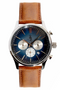 Blue Retro Chronograph Watch