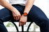 Orange Sunburst Watch