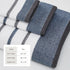 Decorative Cotton Stripe Bath Towel Set - Noelle Collection