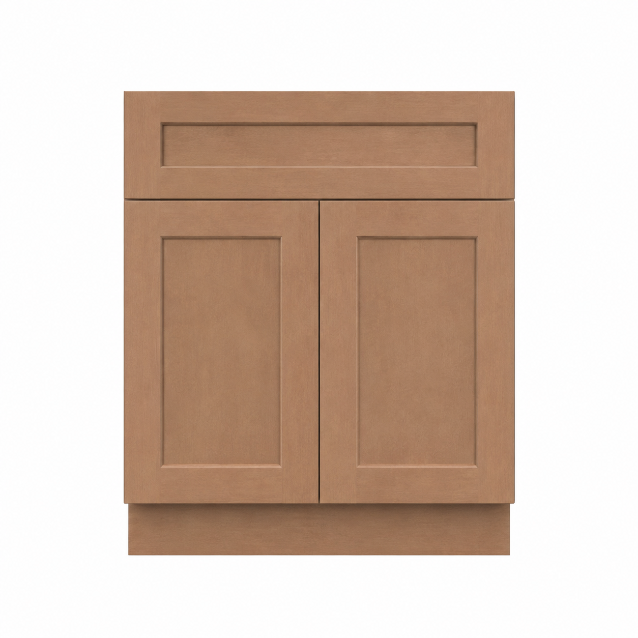 24 Inch Toffee Shaker Single Sink Bathroom Vanity