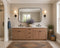 80 Inch Toffee Shaker Double Sink Bathroom Vanity with Drawers