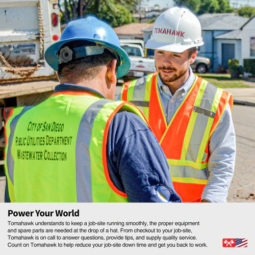 Set of 4 - 6″ x 18″ Replacement Finishing Trowel Blade Bar Mount for Tomahawk 46
