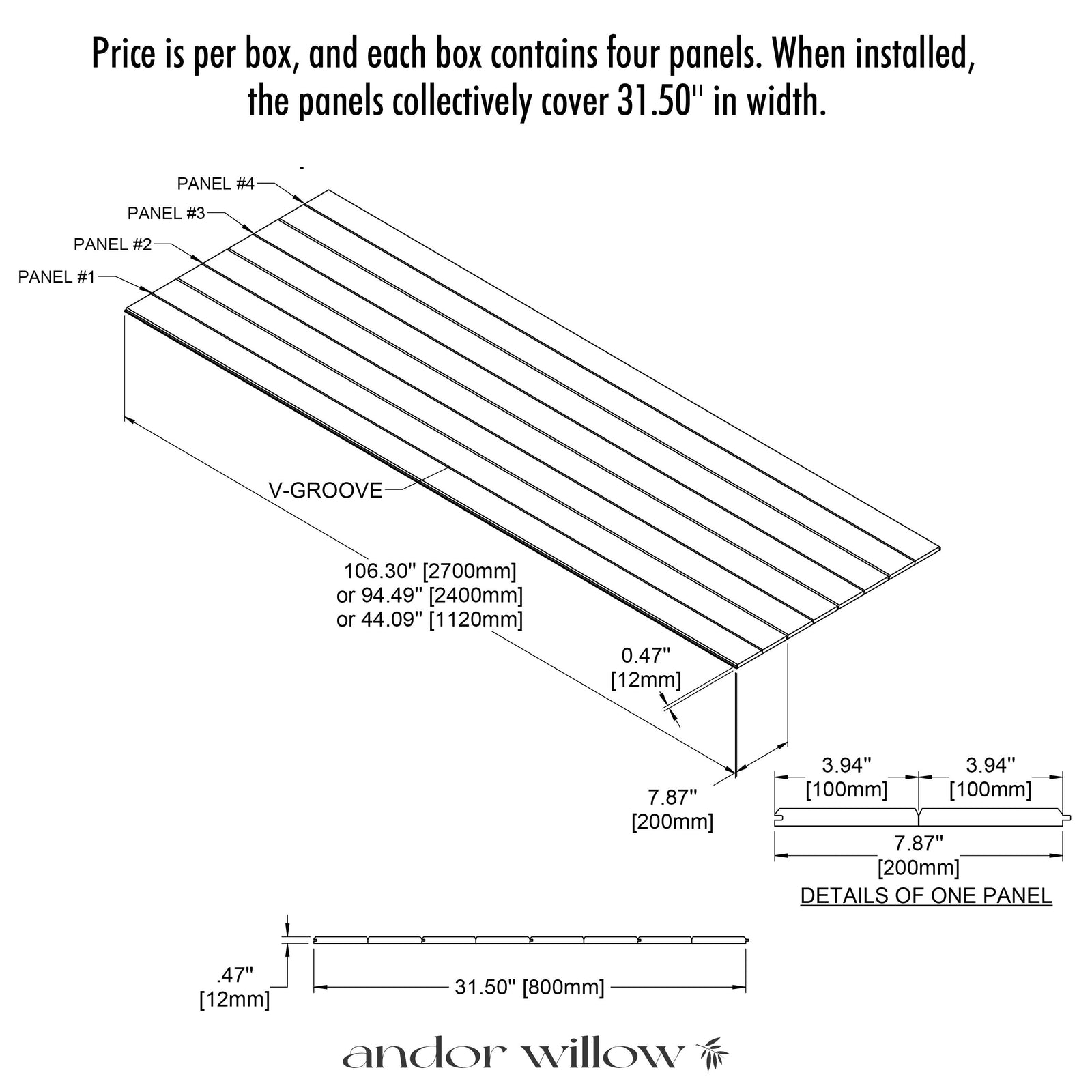 Tongue and Groove Wood Panels