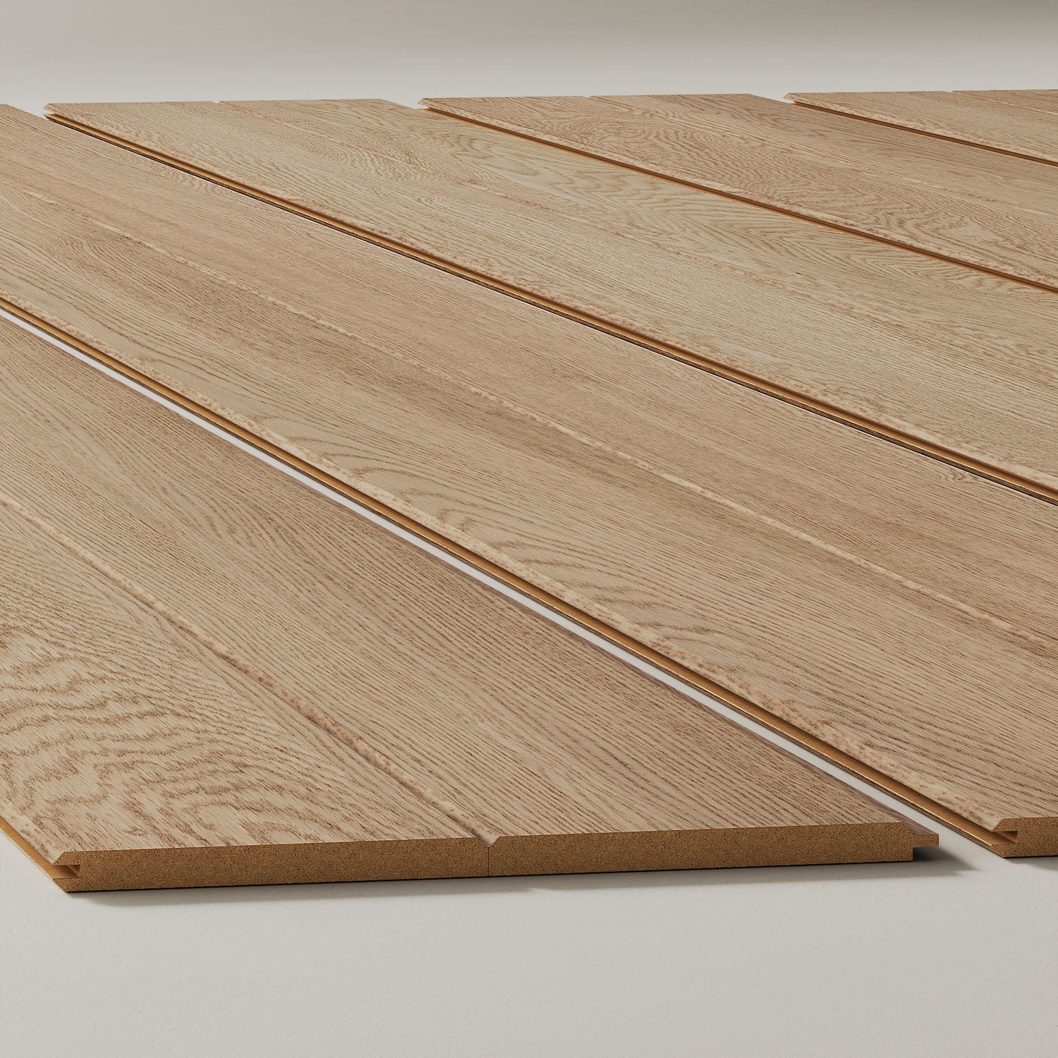 Tongue and Groove Wood Panel Samples