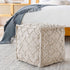 Toronto Hand Woven Wool Pouf