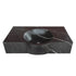 Toros Black Marble Rectangular Wall-mount Bathroom Sink (W)17" (L)30" (H)6"