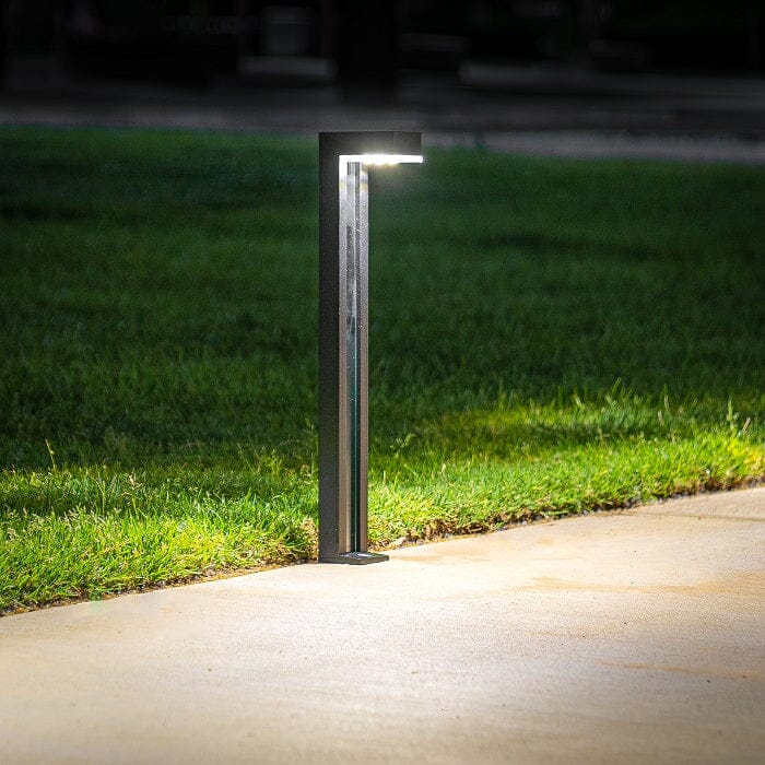 German Osram Pro-Line Bollard Solar Lights® | 100LM | Aluminum / Glass | 2-Pack