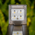 German Osram Pro-Line Bollard Solar Lights® | 100LM | Aluminum / Glass | 2-Pack