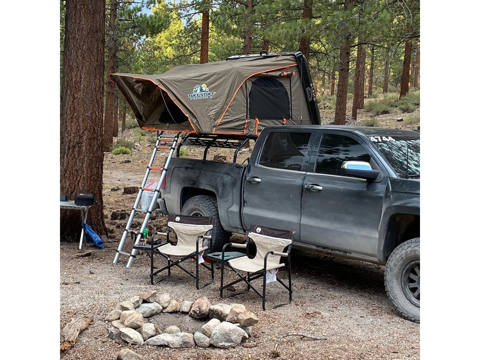Tuff Stuff Alpha II Hard Shell Rooftop Tent - 2 Person