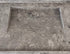 Tundra Grey Marble Rectangular Wall-mount Bathroom Sink Hidden Drain (W)20" (L)48" (H)5"