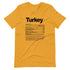 Turkey Thanksgiving Tee