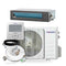 Pioneer® Quantum Ultra™ 9,500 BTU 19.6 SEER2 230V Ceiling Concealed Ducted Mini-Split Air Conditioner Inverter Heat Pump Full Set