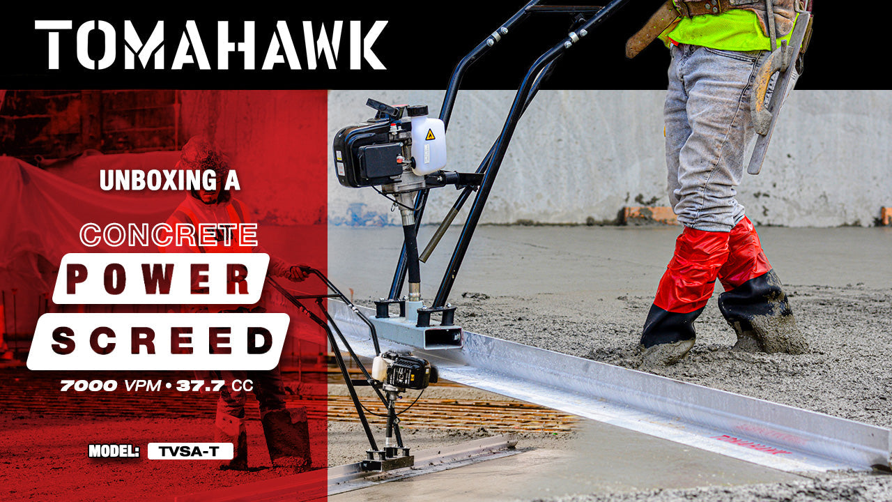 Tomahawk Power Aluminum Concrete Screed Blade Bundle (Choose 3 Boards)