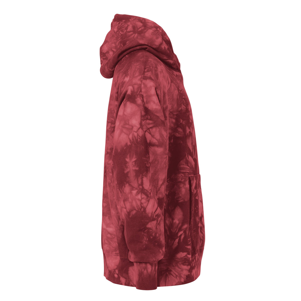 Champion HEAVY Hoodie - Comfortable Cotton Fleece Hoodie with Unique Scrunch-Dye Pattern