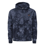 Champion HEAVY Hoodie - Comfortable Cotton Fleece Hoodie with Unique Scrunch-Dye Pattern