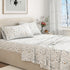 Turkish Cotton Flannel Sheet Set - Winter Floral Collection