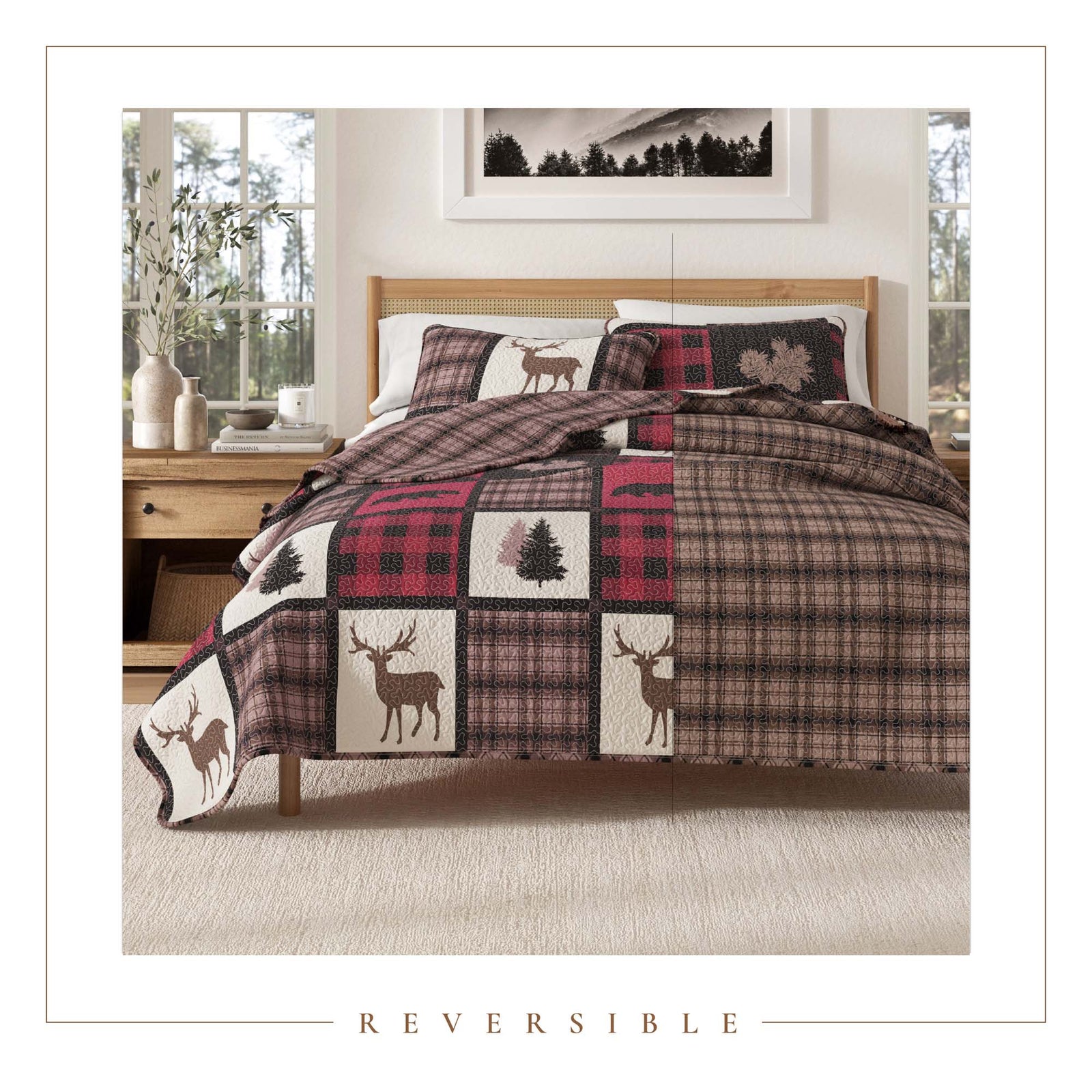 3-Piece Lodge Quilt - Stonehurst Collection