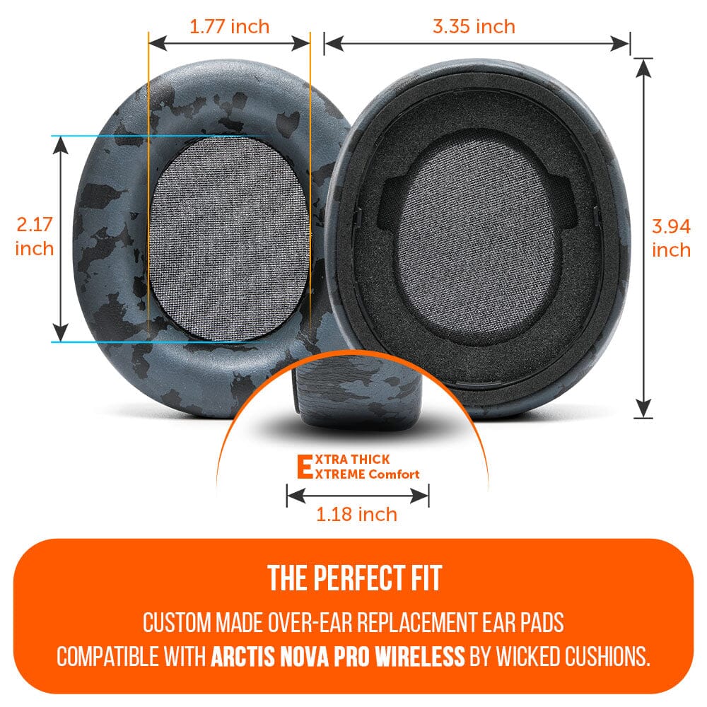 Arctis Nova Pro Wireless & Nova Elite Earpads - WC PadZ Nova Pro Wireless