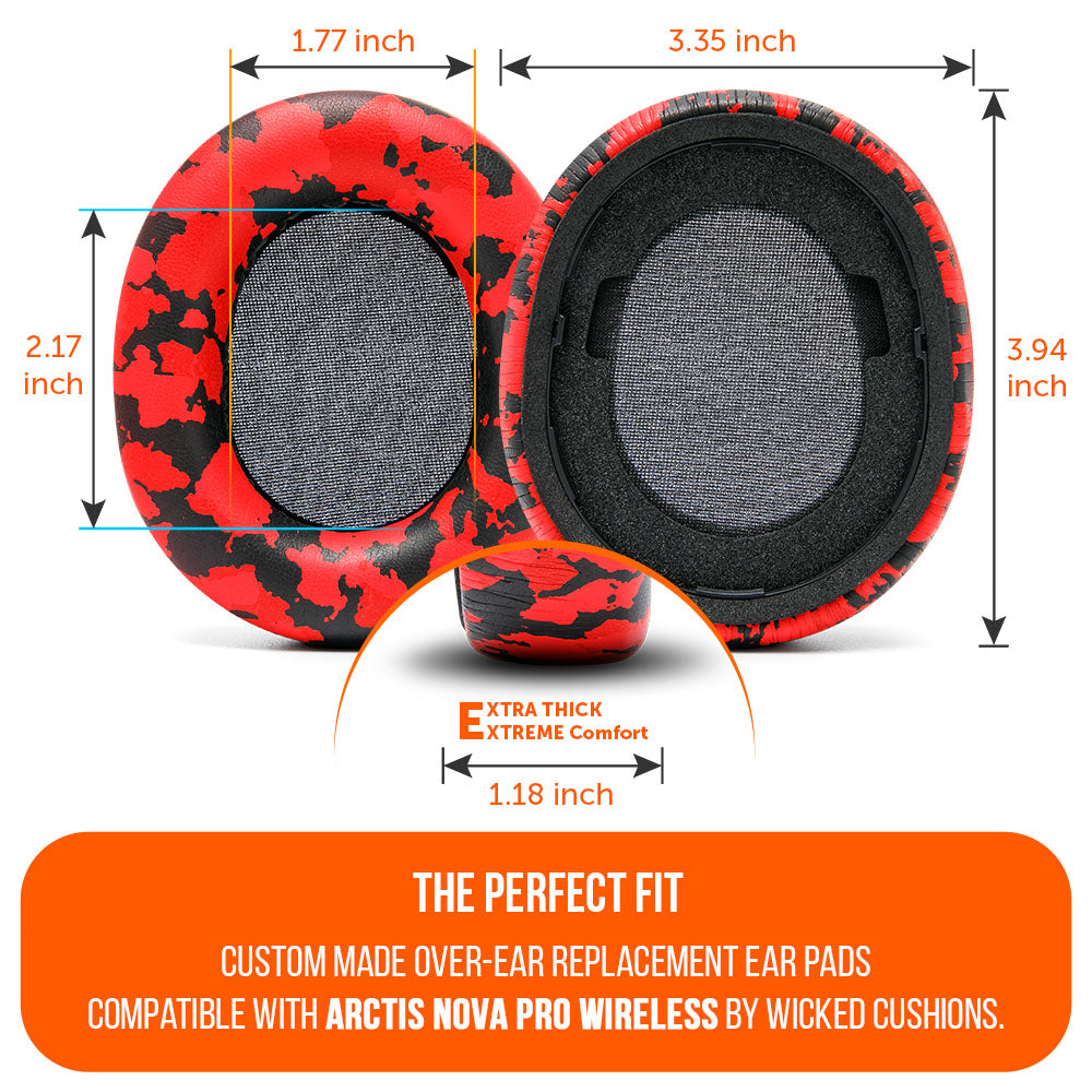 Arctis Nova Pro Wireless & Nova Elite Earpads - WC PadZ Nova Pro Wireless