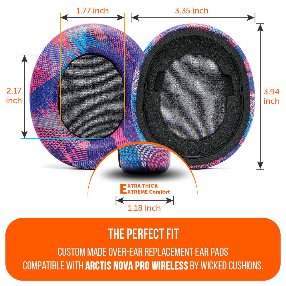 Arctis Nova Pro Wireless & Nova Elite Earpads - WC PadZ Nova Pro Wireless