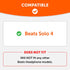 Upgraded Beats Solo 4 Earpads - WC PadZ Solo 4