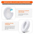 Upgraded Gaming Earpads - Hybrid Velour