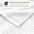 Turkish Cotton Ribbed 6-Piece Bath Towel Set - Georgiana Collection