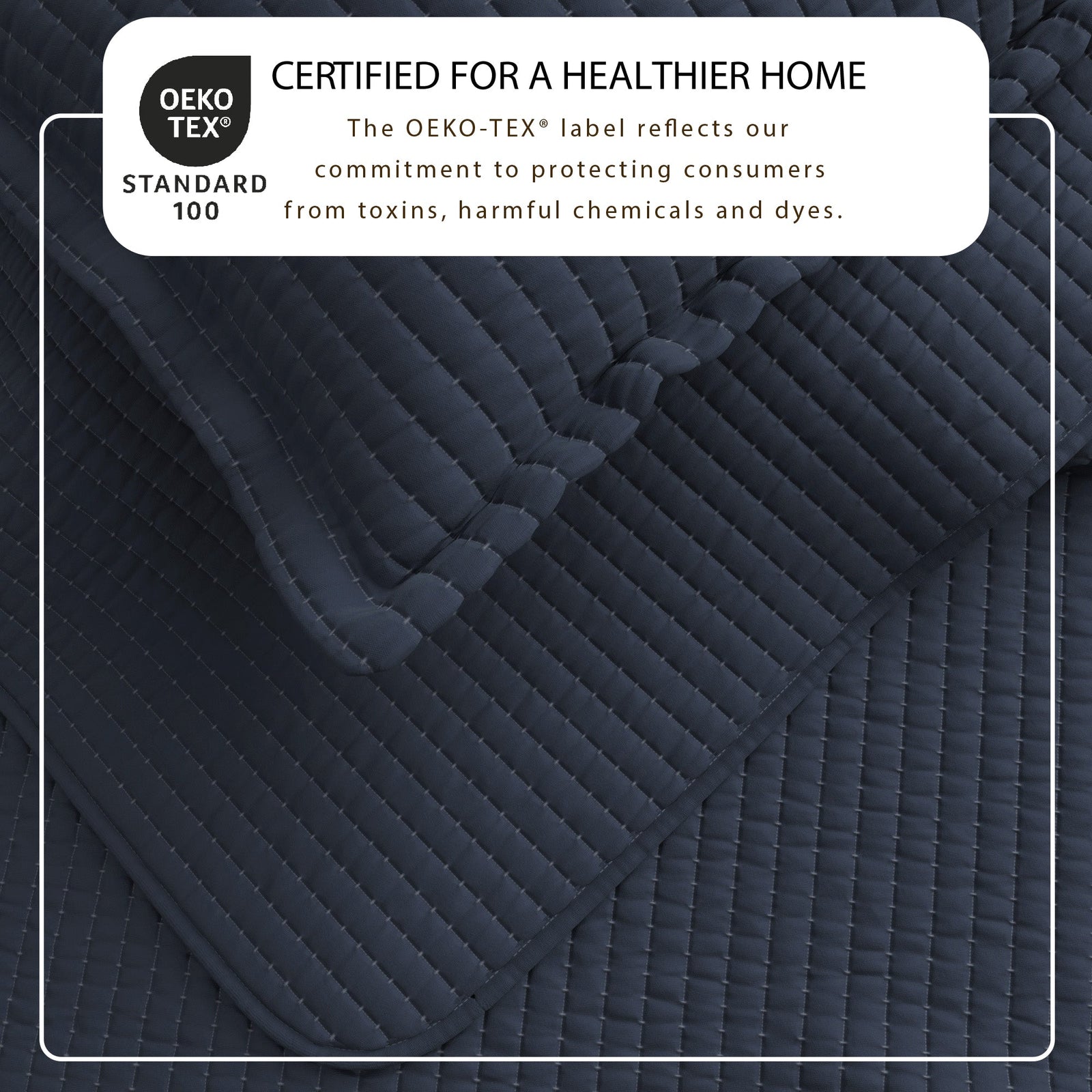 3-Piece Solid Quilt - Alicia Collection