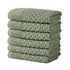 Cotton Diamond Waffle Weave Bath Towel Set - Grayson Collection