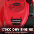 21 " 170cc Gas Self-Propelled Lawn Mower V8721S