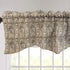 DaDa Bedding Moroccan Paisley Filigree Floral Window Curtain Valance - 18" x 52" (JHW-885)