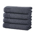Cotton Diamond Waffle Weave Bath Towel Set - Grayson Collection